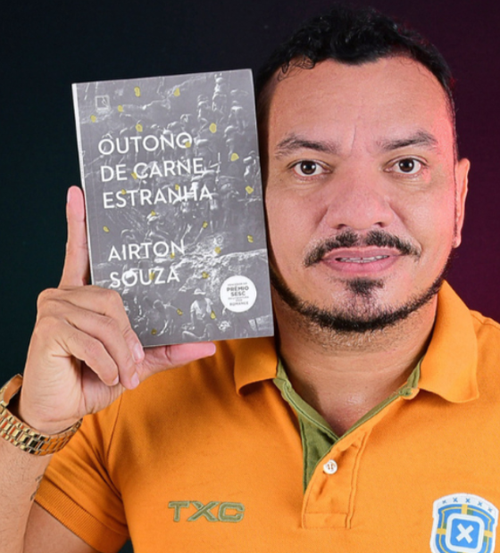 “Outono em carne estranha”, do paraense Airton Souza, é finalista do Prêmio Oceanos