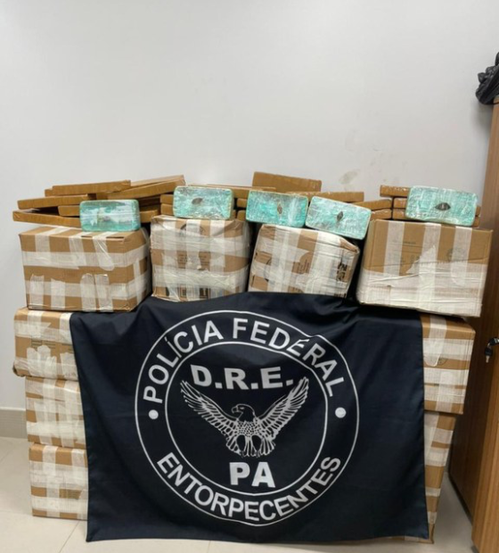 PF apreende meia tonelada de entorpecente skunk em Castanhal (PA)