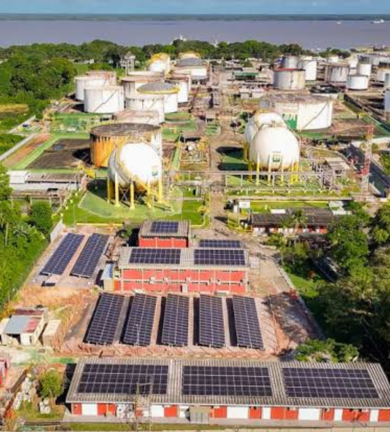 Petrobras inaugura usina de energia solar em Belém