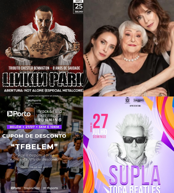 Agenda cultural O Amazônico: rock n roll, peças, corridas e mais rock neste final de semana em Belém.