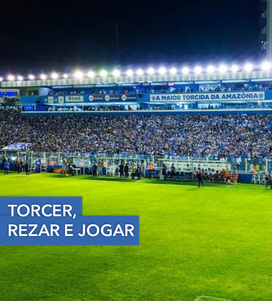 Torcer, rezar e jogar