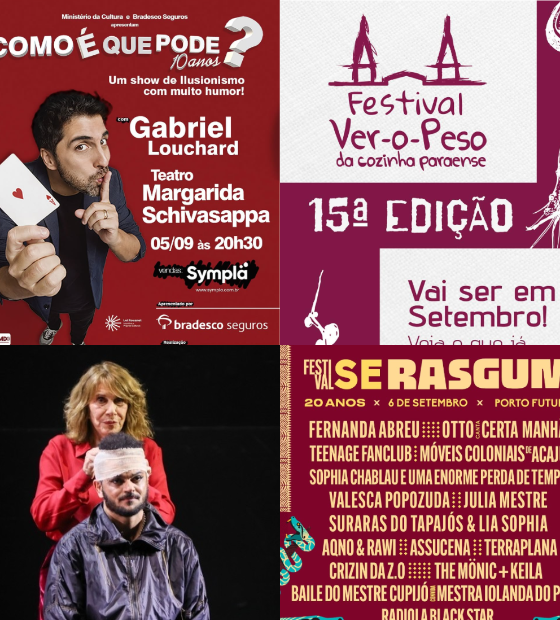 Agenda Cultural O Amazônico: Stand Up, peças nacionais, festival de culinária e musical, e muito mais neste final de semana em Belém.