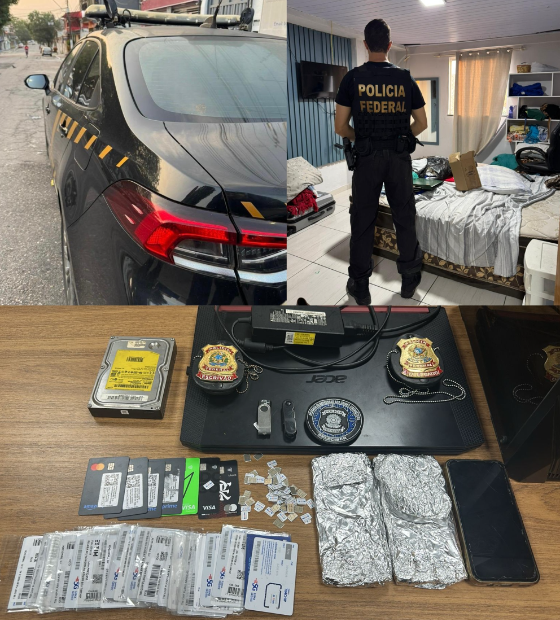 Polícia Federal deflagra operação contra fraudes bancárias eletrônicas