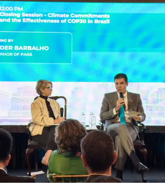 Pará é protagonista na discussão climática durante a Semana do Clima em Nova Iorque