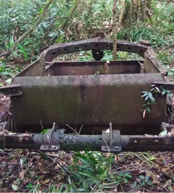 Trilhos ferroviários do século XIX são encontrados no Parque Estadual do Utinga