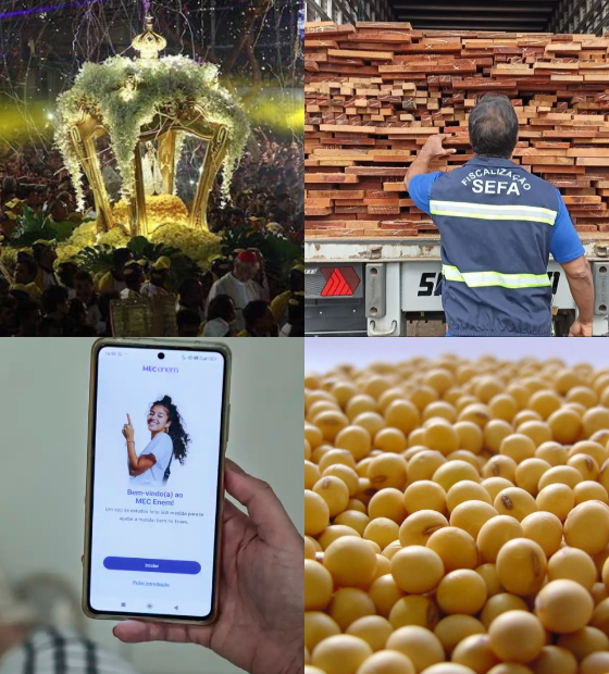 Giro d’O Amazônico: Círio, madeira ilegal, app do ENEM e mais… Leia aqui.