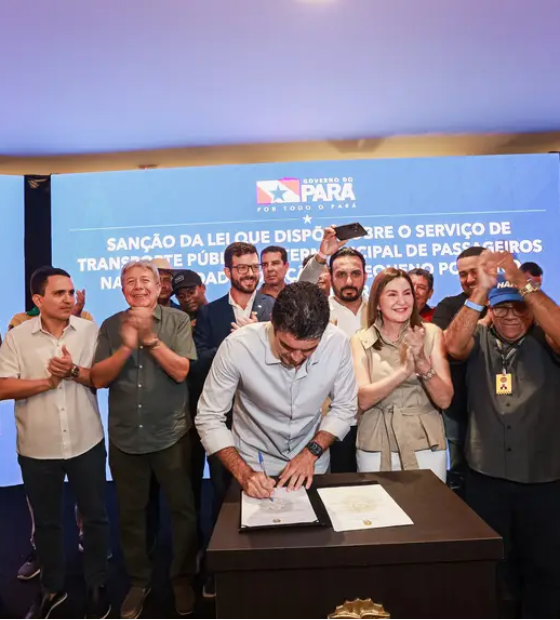 Governo do Pará assina lei inédita que regulamenta o transporte intermunicipal por táxi-lotação