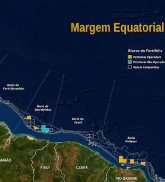 Margem equatorial: Ibama concede licença para exploração pela Petrobras.