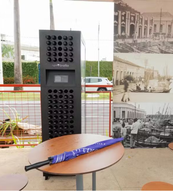 Prefeitura de Belém lança empréstimo gratuito de sombrinhas em 40 pontos da cidade 