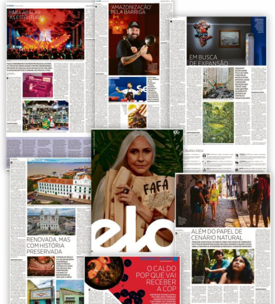 Dos legados da COP: Pará ganha super destaque nas edições dos jornalões O Globo e Estadão.