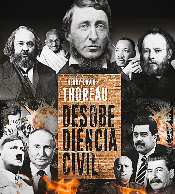 Anarquia em mim: A influência de H.D. Thoreau nesse mundo sem paz. 