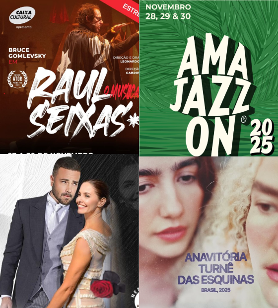 Agenda Cultural O Amazônico: musicais, shows, peças e muito mais neste final de semana em Belém.