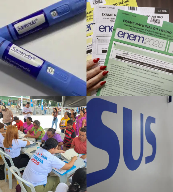 Giro O Amazônico: esquema ilegal de canetas emagrecedoras, ENEM e mais… Leia aqui.