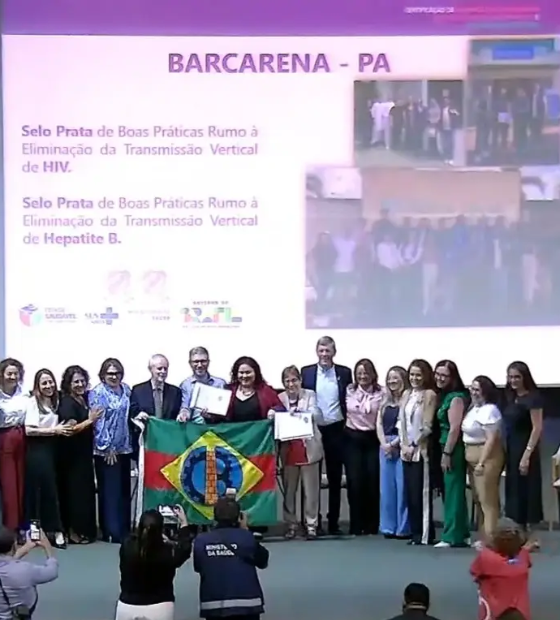 Pará recebe reconhecimento pelo avanço na eliminação da transmissão vertical de HIV, sífilis e hepatite B