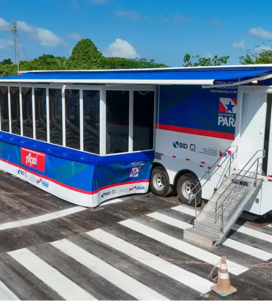 AçaíTec: carreta laboratório chega às comunidades produtoras do estado.