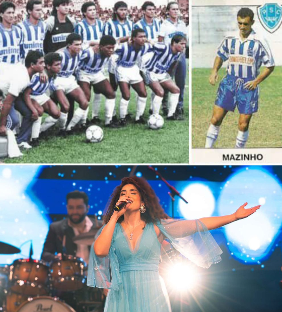 A arte unindo pai e filha bicolores