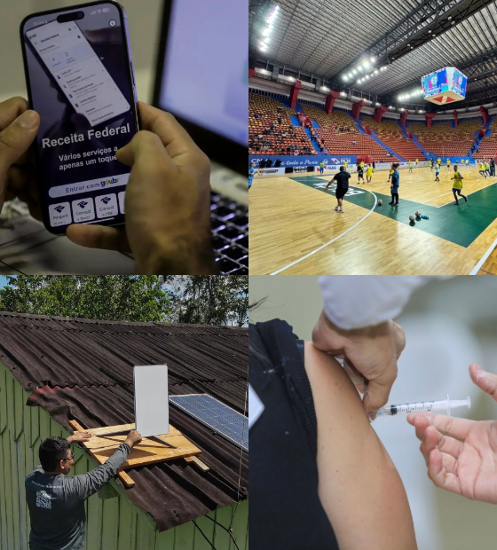 Giro O Amazônico: Isenção de IR, vacinação em Belém, escolinha gratuita de esportes e mais.