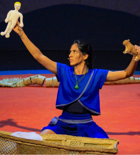 Arte indígena na Amazônia: espetáculo de atriz paraense ganha prêmio nacional.