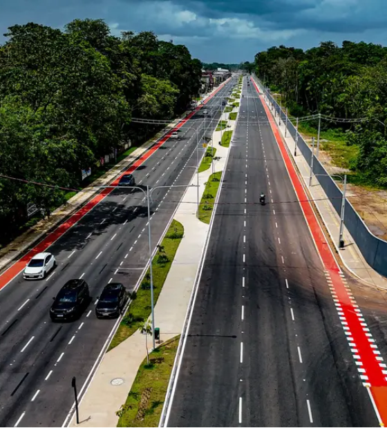 Nova rua da Marinha entra na última fase de duplicação 