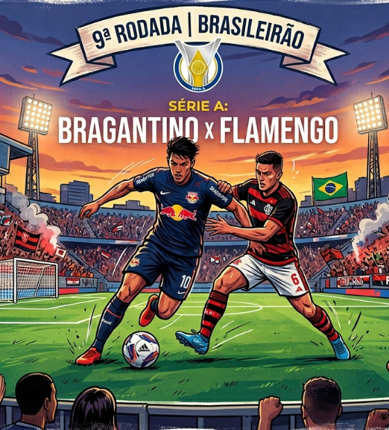 9ª rodada Brasileirão Série A: Bragantino x Flamengo: veja onde assistir ao vivo, horário e escalações