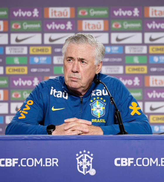 Ancelotti destaca evolução de Neymar e deixa futuro em aberto na Seleção