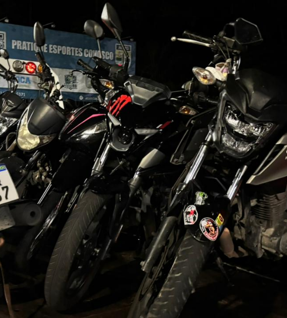 Fiscalização apreende 32 motos com descarga irregular em Belém
