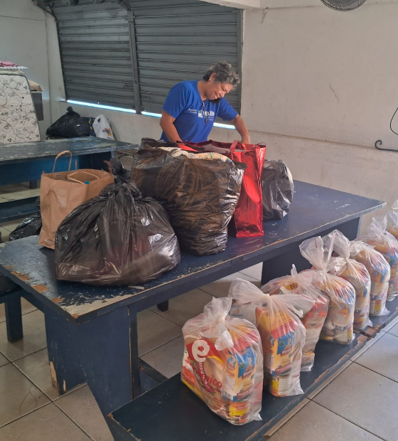 Solidariedade: Belém intensifica doações para famílias atingidas pelas chuvas.