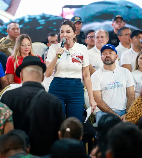 Chegou a vez de Salinas: Hana Ghassan entrega 29ª Usina da Paz.