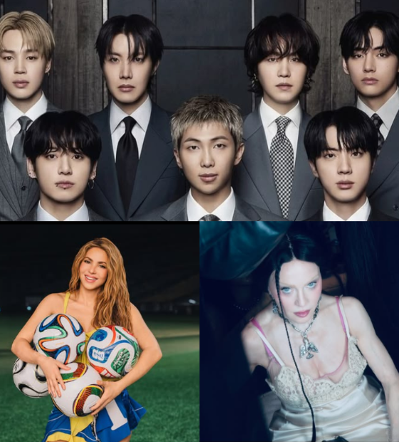 Copa 2026: Madonna, Shakira e BTS comandam show do intervalo da final