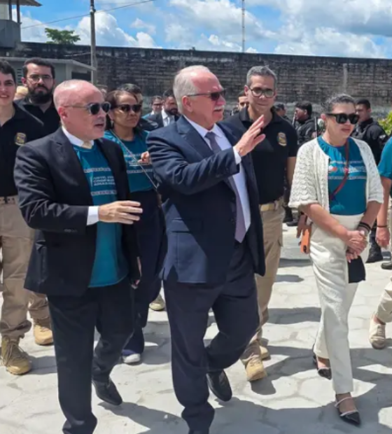 Seap entrega fábrica de artefatos de concreto em Breves, com presença do presidente do STF, ministro Edson Fachin.