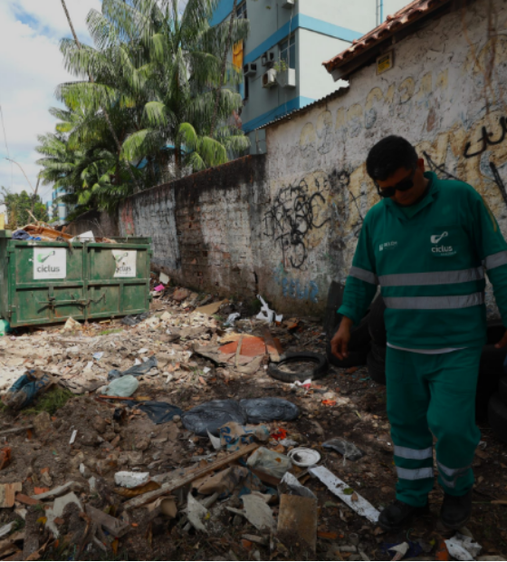 Operação Lixo Zero: Prefeitura de Belém promete eliminar 40 pontos irregulares.