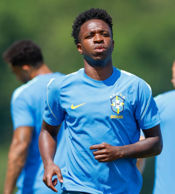 Vinícius Júnior admite atuação ruim do Brasil: 