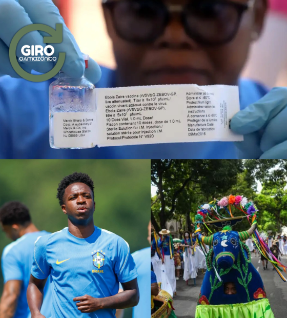 Giro O Amazônico: Vinícius Júnior cobra melhora do Brasil, Arrastão do Pavulagem reúne multidão e São Paulo descarta caso de ebola