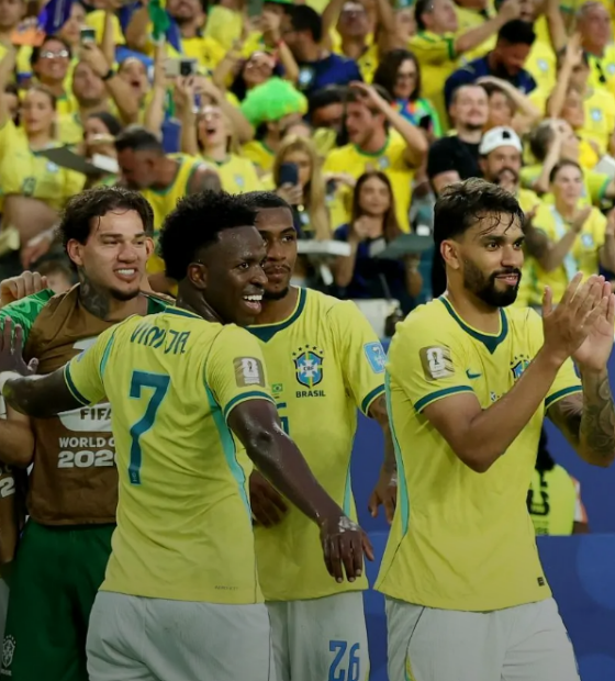 Vini Jr. brilha, Brasil vence Escócia e passa de fase em primeiro do grupo