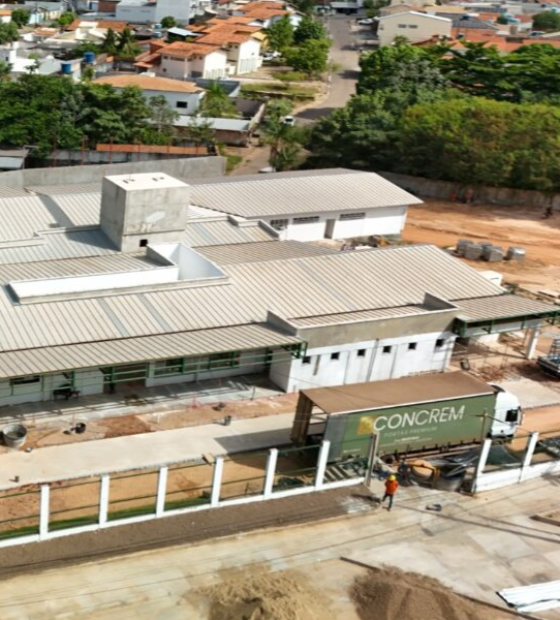 Saúde Pública: Em Marabá, obras do novo pronto-socorro do hospital municipal entram na reta final, diz prefeitura
