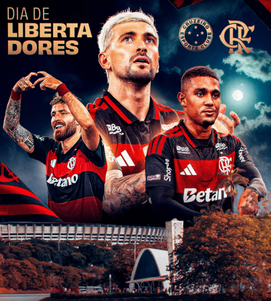 Libertadores 2026: Cruzeiro x Flamengo iniciam disputa das oitavas de final