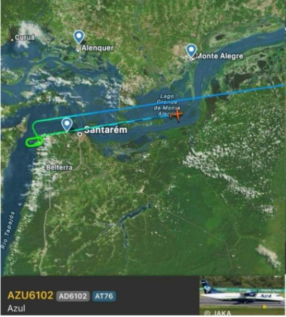 Em OESTADONET: Falha no balizamento noturno faz voos da Azul retornarem a Belém e Manaus nesta madrugada