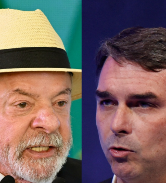 Eleições presidenciais: Na pesquisa Quaest desta 2ª feira, Lula e Flávio Bolsonaro têm empate em 41% no 2º turno