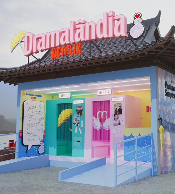 Estação das Docas recebe experiência da Netflix com cenários de K-dramas