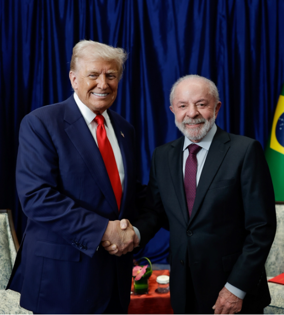 Lula diz ter pedido a Trump para não interferir nas eleições brasileiras