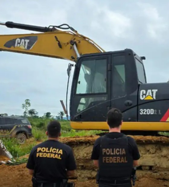 Polícia Federal prende seis em ação contra garimpo ilegal em Tucumã