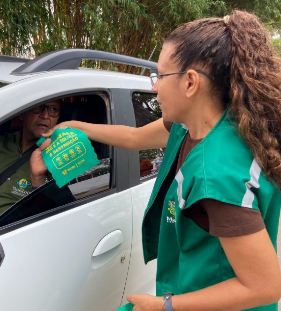 Em Marabá, Semma promove blitz contra queimadas