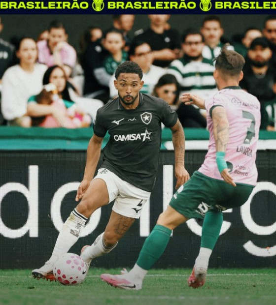 Coritiba e Botafogo empatam e mantêm jejum de vitórias no Brasileirão