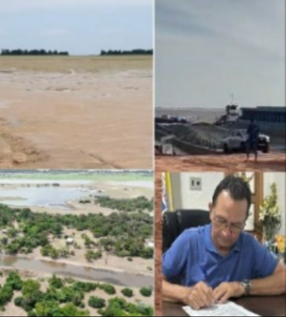 Em OESTADONET: Seca severa ameaça acesso ao Lago Pacoval e mobiliza transporte emergencial; Prefeitura de Santarém decreta emergência em áreas de rios