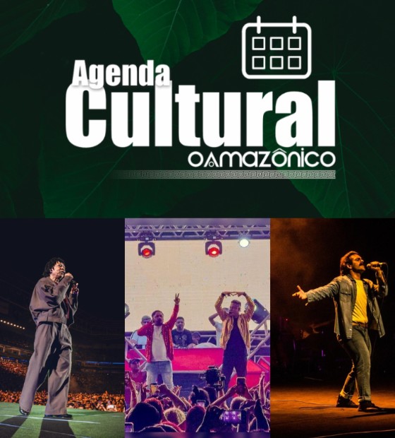 Agenda Cultural O Amazônico: Djavan e Carlos Guthyerrez cantando Belchior são destaques do fim de semana em Belém