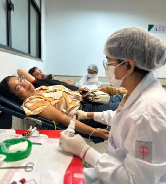 Solidariedade: Hemopa mobiliza comunidade acadêmica em campanha de doação de sangue